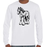 T-Shirt Hammer Manches Longues de Marque Gildan Vignette