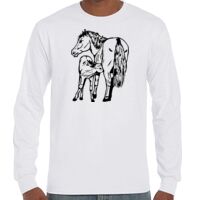 T-Shirt Hammer Manches Longues de Marque Gildan Vignette