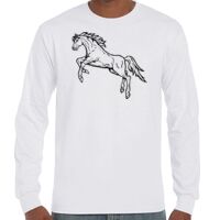 T-Shirt Hammer Manches Longues de Marque Gildan Vignette