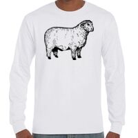 T-Shirt Hammer Manches Longues de Marque Gildan Vignette