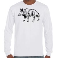 T-Shirt Hammer Manches Longues de Marque Gildan Vignette