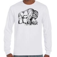 T-Shirt Hammer Manches Longues de Marque Gildan Vignette