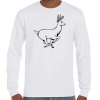 T-Shirt Hammer Manches Longues de Marque Gildan Vignette