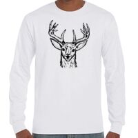 T-Shirt Hammer Manches Longues de Marque Gildan Vignette