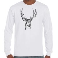 T-Shirt Hammer Manches Longues de Marque Gildan Vignette