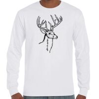 T-Shirt Hammer Manches Longues de Marque Gildan Vignette