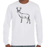 T-Shirt Hammer Manches Longues de Marque Gildan Vignette