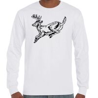 T-Shirt Hammer Manches Longues de Marque Gildan Vignette