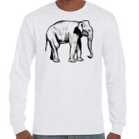 T-Shirt Hammer Manches Longues de Marque Gildan Vignette