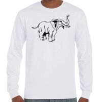 T-Shirt Hammer Manches Longues de Marque Gildan Vignette