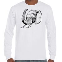 T-Shirt Hammer Manches Longues de Marque Gildan Vignette