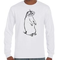 T-Shirt Hammer Manches Longues de Marque Gildan Vignette