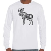 T-Shirt Hammer Manches Longues de Marque Gildan Vignette