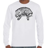 T-Shirt Hammer Manches Longues de Marque Gildan Vignette