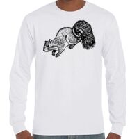 T-Shirt Hammer Manches Longues de Marque Gildan Vignette