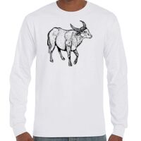 T-Shirt Hammer Manches Longues de Marque Gildan Vignette