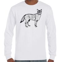 T-Shirt Hammer Manches Longues de Marque Gildan Vignette