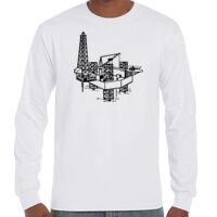 T-Shirt Hammer Manches Longues de Marque Gildan Vignette