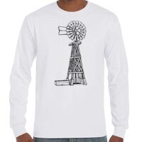 T-Shirt Hammer Manches Longues de Marque Gildan Vignette