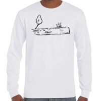 T-Shirt Hammer Manches Longues de Marque Gildan Vignette