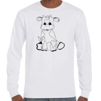 T-Shirt Hammer Manches Longues de Marque Gildan Vignette