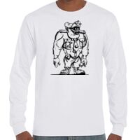 T-Shirt Hammer Manches Longues de Marque Gildan Vignette