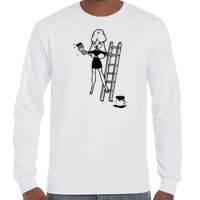 T-Shirt Hammer Manches Longues de Marque Gildan Vignette