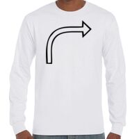 T-Shirt Hammer Manches Longues de Marque Gildan Vignette