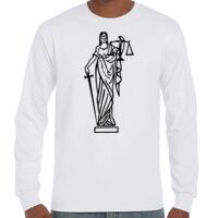 T-Shirt Hammer Manches Longues de Marque Gildan Vignette