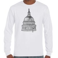 T-Shirt Hammer Manches Longues de Marque Gildan Vignette