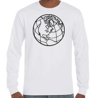 T-Shirt Hammer Manches Longues de Marque Gildan Vignette