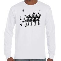 T-Shirt Hammer Manches Longues de Marque Gildan Vignette