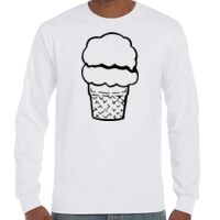 T-Shirt Hammer Manches Longues de Marque Gildan Vignette