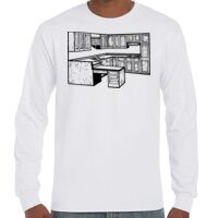 T-Shirt Hammer Manches Longues de Marque Gildan Vignette