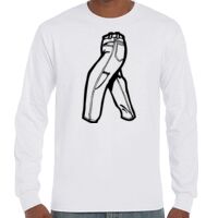 T-Shirt Hammer Manches Longues de Marque Gildan Vignette