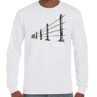 T-Shirt Hammer Manches Longues de Marque Gildan Vignette