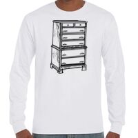 T-Shirt Hammer Manches Longues de Marque Gildan Vignette