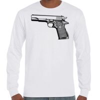 T-Shirt Hammer Manches Longues de Marque Gildan Vignette