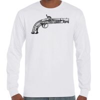 T-Shirt Hammer Manches Longues de Marque Gildan Vignette