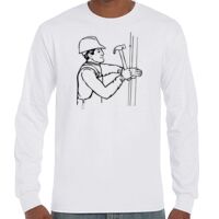 T-Shirt Hammer Manches Longues de Marque Gildan Vignette