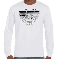 T-Shirt Hammer Manches Longues de Marque Gildan Vignette