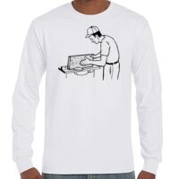 T-Shirt Hammer Manches Longues de Marque Gildan Vignette