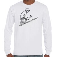 T-Shirt Hammer Manches Longues de Marque Gildan Vignette