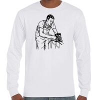 T-Shirt Hammer Manches Longues de Marque Gildan Vignette