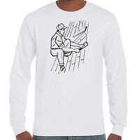 T-Shirt Hammer Manches Longues de Marque Gildan Vignette