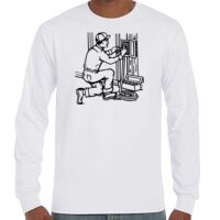 T-Shirt Hammer Manches Longues de Marque Gildan Vignette