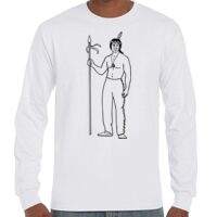 T-Shirt Hammer Manches Longues de Marque Gildan Vignette