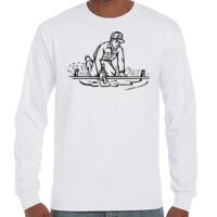 T-Shirt Hammer Manches Longues de Marque Gildan Vignette