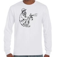 T-Shirt Hammer Manches Longues de Marque Gildan Vignette