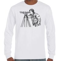 T-Shirt Hammer Manches Longues de Marque Gildan Vignette